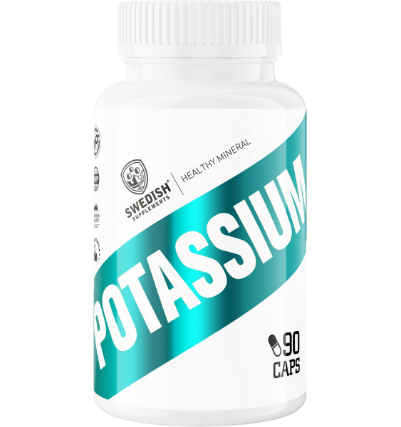 Swedish Supplements Potassium 90 kap