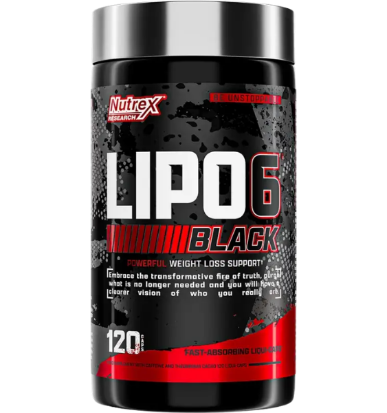 Nutrex Lipo-6 Black 120 kap