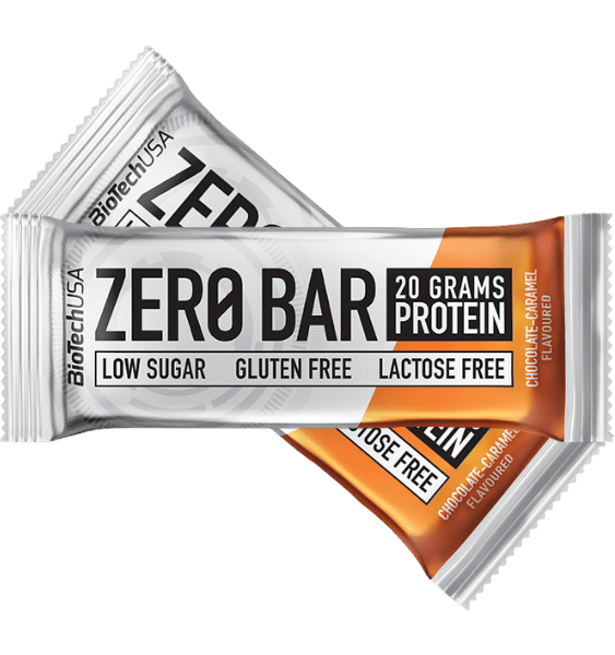 BioTech Zero Bar Chocolate-Caramel 50 g