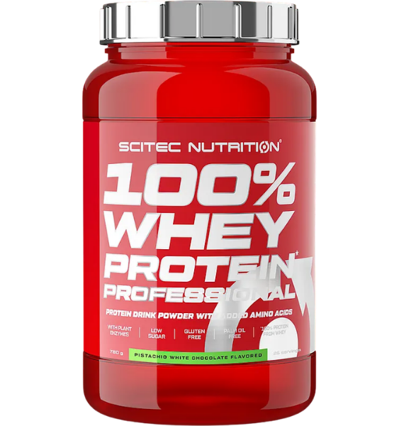 Scitec 100% Whey Protein Professional Pistachio White Chocolate 780 g