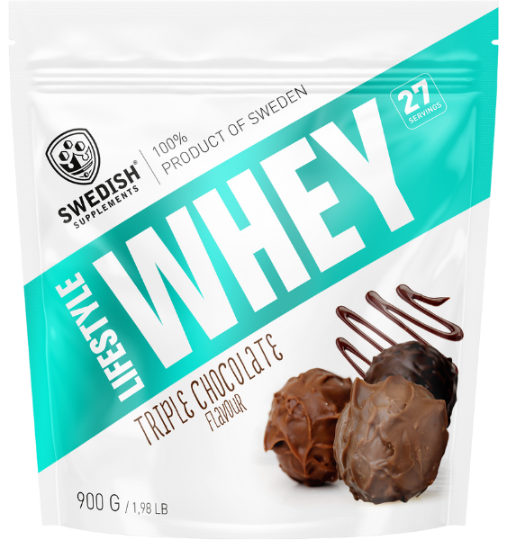 Swedish Supplements Lifestyle Whey Triple Chocolate 900 g