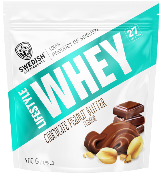 Swedish Supplements Lifestyle Whey Chocolate Peanut Butter 900 g