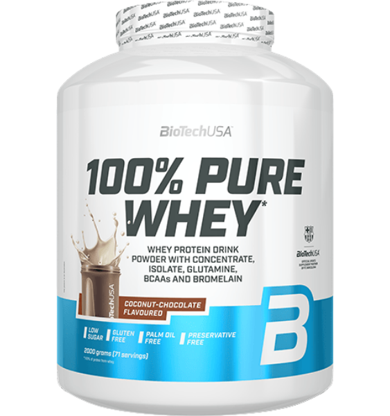 BioTech 100% Pure Whey Coconut Chocolate 2000 g