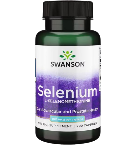 Swanson Selenium 100mcg 200 kap