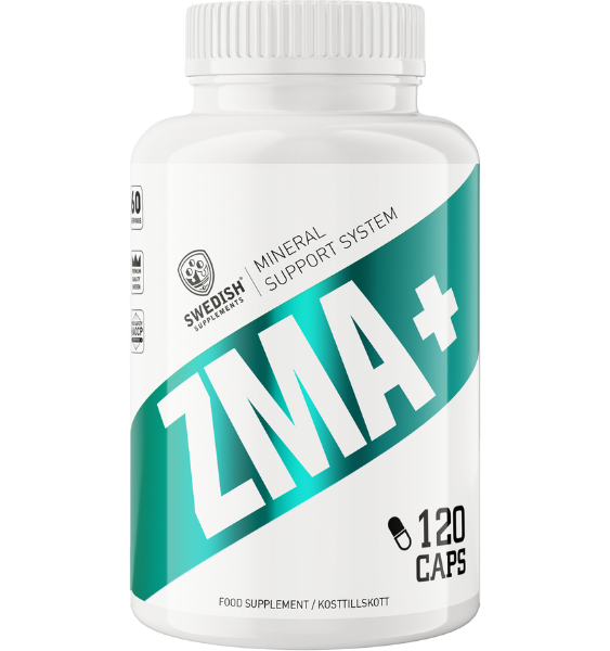 Swedish Supplements ZMA+ 120 kap