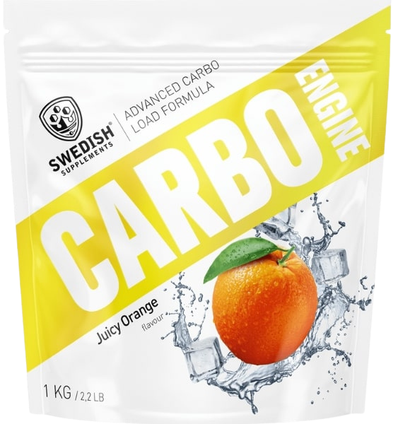 Swedish Supplements Carbo Engine Juicy Orange 1000 g