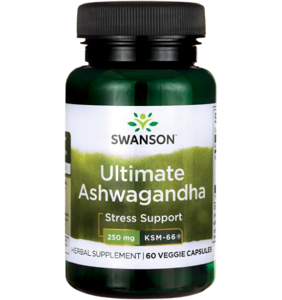 Swanson Ultimate Ashwagandha KSM-66* 60 kap