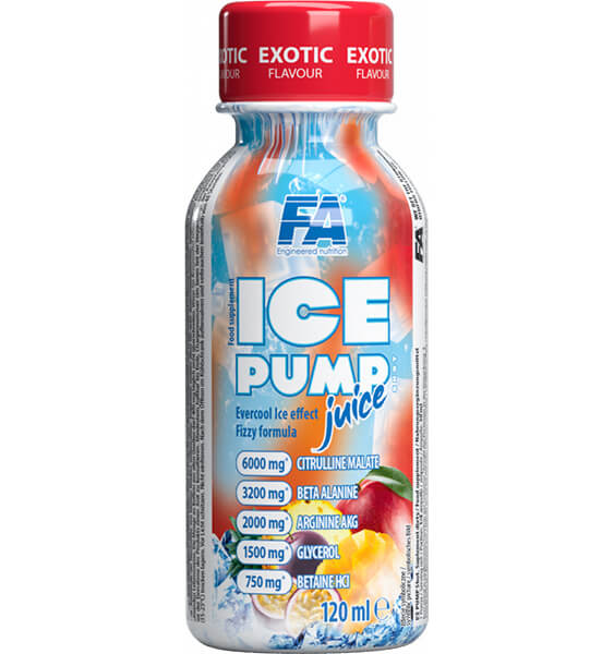 Fitness Authority Ice Pump Juice Shot Passionfruit 120 ml