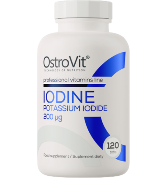 OstroVit IODINE Potassium Iodide 200 μg 120 tabs
