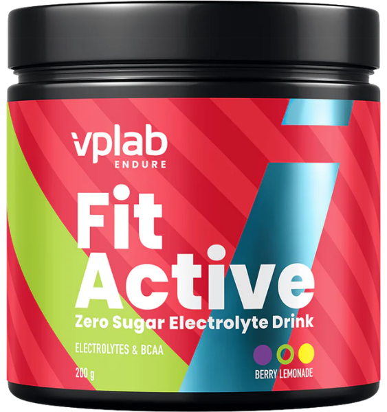 VPLab Nutrition FitActive Zero Sugar Electrolyte Drink Berry Lemonade 200 g