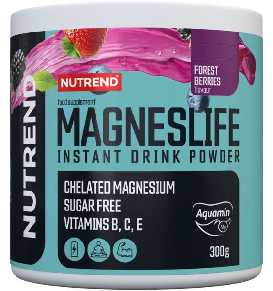 Nutrend Magneslife Instant Drink Forest berries 300 g
