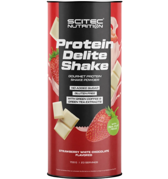 Scitec Protein Delite Shake Strawberry White Chocolate 700 g