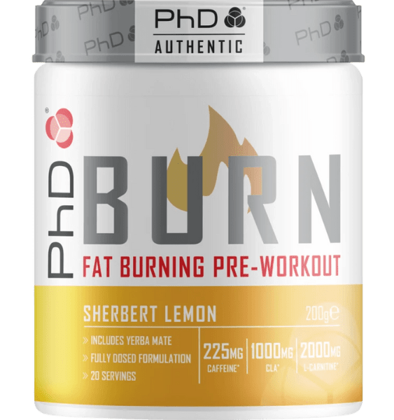 PhD Burn Pre-WKT Sherbet Lemon 200 g