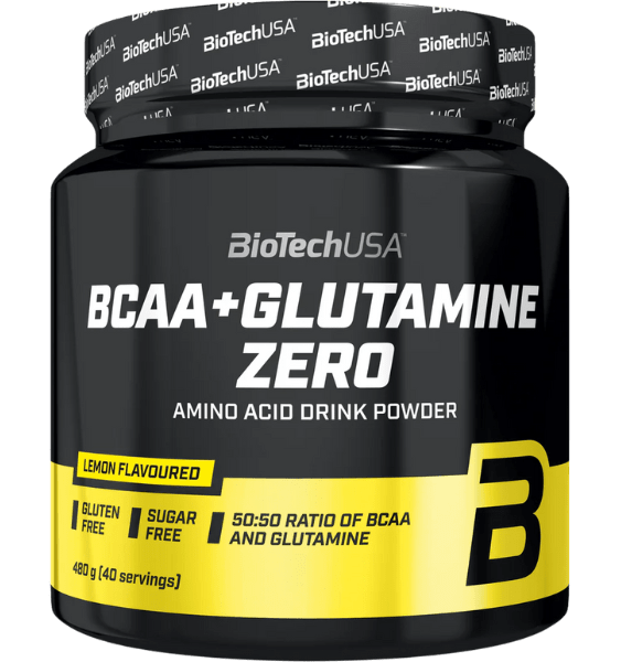 BioTech BCAA+Glutamine Zero Lemon 480 g