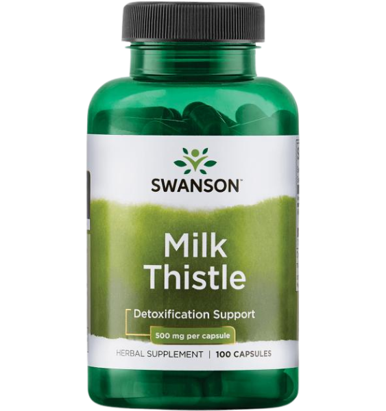 Swanson Milk Thistle (Tikrasis margainis 500mg) 100 kap