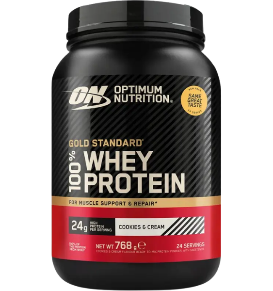 Optimum Nutrition 100% Whey Gold Standard Cookies & Cream 768 g