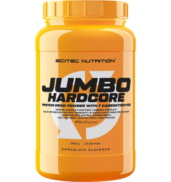Scitec Jumbo Hardcore Chocolate 1530 g