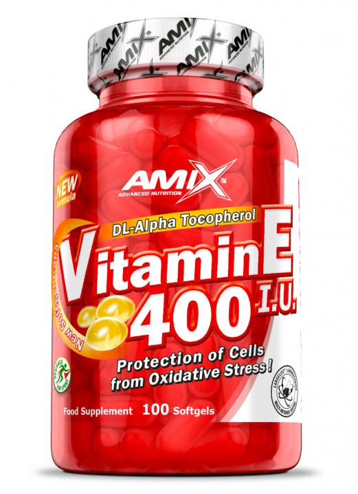 Amix Vitamin E 400 I.U. 100 kap