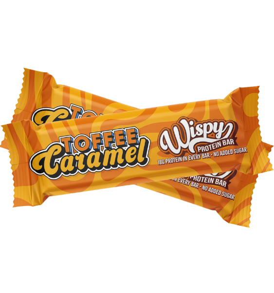 Wispy Protein Bar Toffee Caramel 55 g