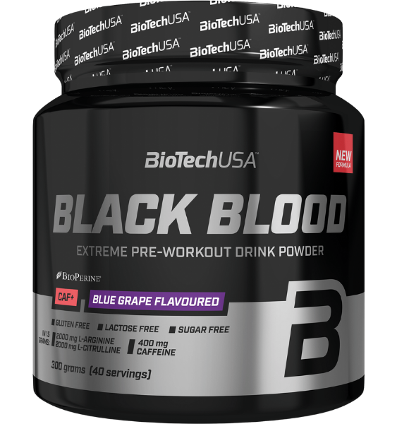 BioTech Black Blood CAF+ Blue Grape 300 g