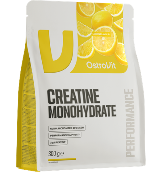OstroVit Creatine Monohydrate Lemon 300 g