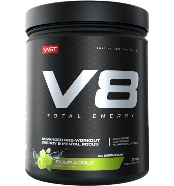 VAST V8 Total Energy Sour Apple 336 g