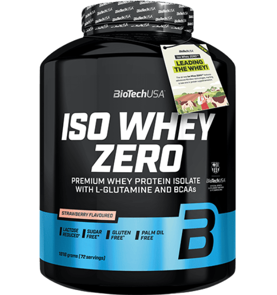 BioTech Iso Whey Zero Strawberry 1816 g