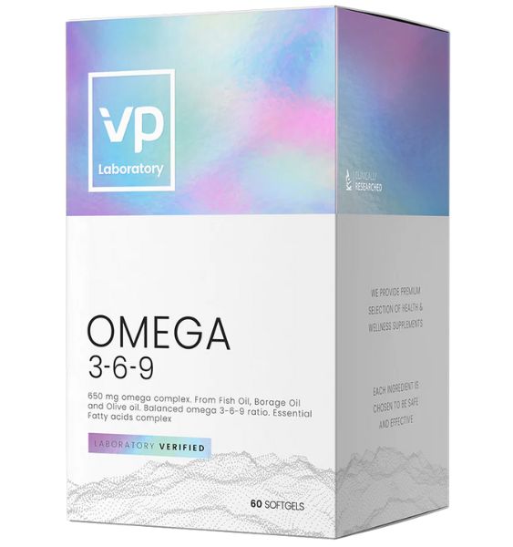 VPLab Nutrition VP Laboratory Omega 3-6-9 60 kap