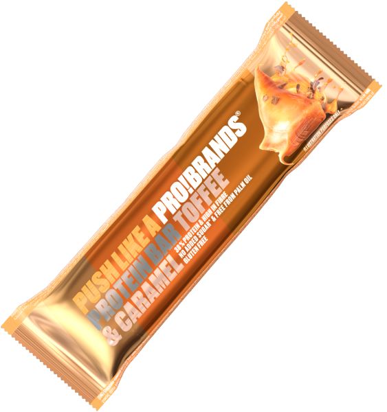 Pro! Brands Protein Bar Toffee & Caramel 45 g