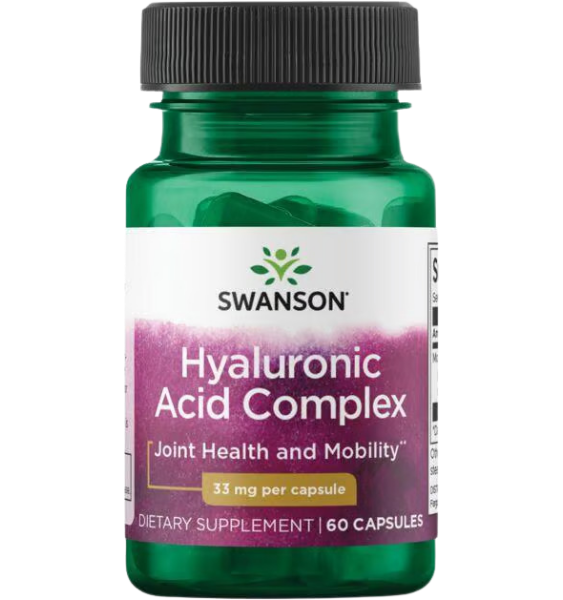 Swanson Hyaluronic Acid Complex 60 kap