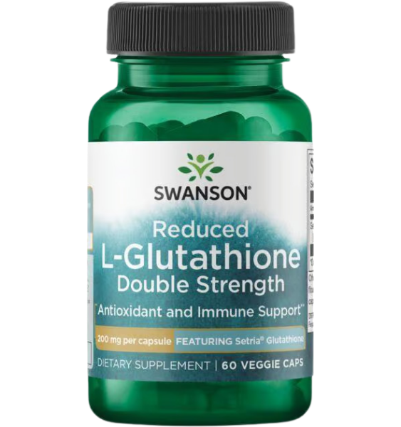 Swanson Strong Action L-Glutathione 200 mg 60 caps