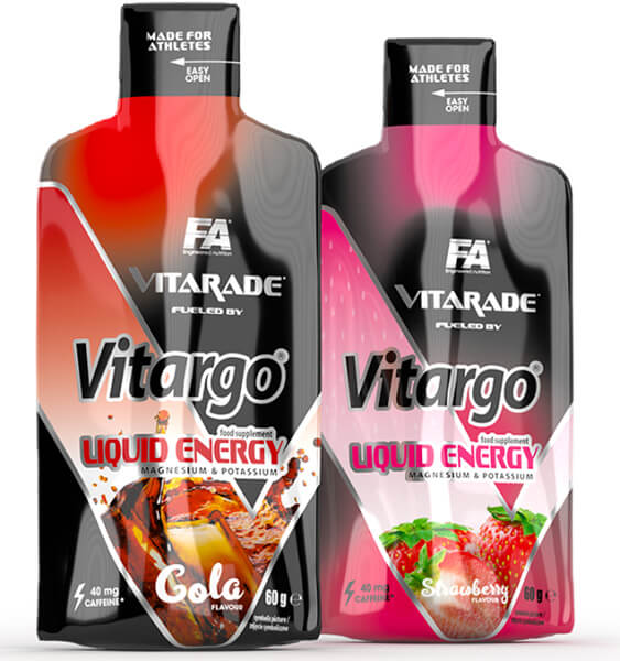 Fitness Authority Vitarade Vitargo Liquid Energy Strawberry 60 g