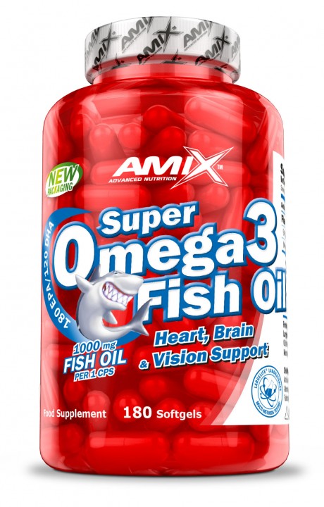 Amix Super Omega3 Fish Oil 180 kap