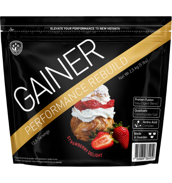 Swedish Supplements Performance Gainer Strawberry Delight 2500 g