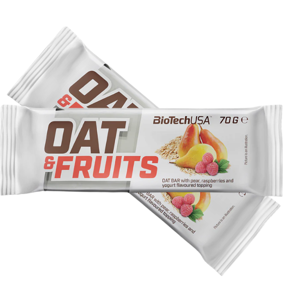 BioTech Oat and Fruits Yoghurt Pear-Raspberry 70 g