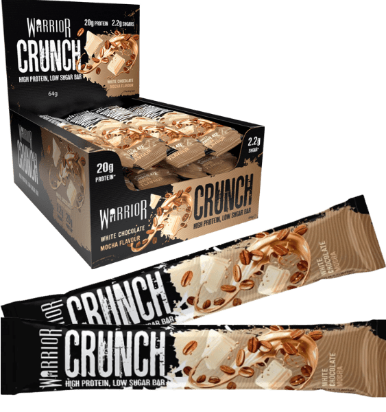 Warrior Crunch Bar White Chocolate Mocha 64 g