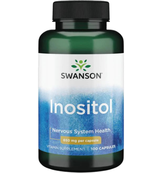 Swanson Inositol 650mg 100 kap