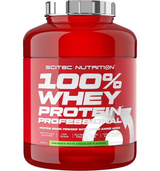 Scitec 100% Whey Protein Professional Pistachio White Chocolate 1816 g