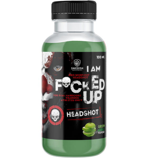 Swedish Supplements I Am F*cked Up Headshot Green Apple 100 ml