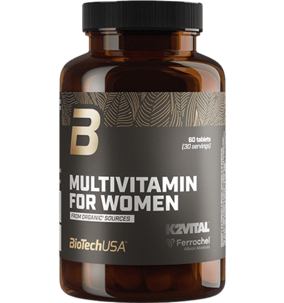 BioTech Multivitamin for Women from organic sources 60 tab