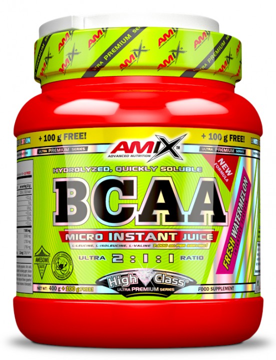 Amix BCAA Instant Micro Juice Arbūzų 500 g