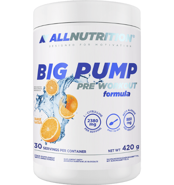 Allnutrition Big Pump Pre-Workout Orange 420 g