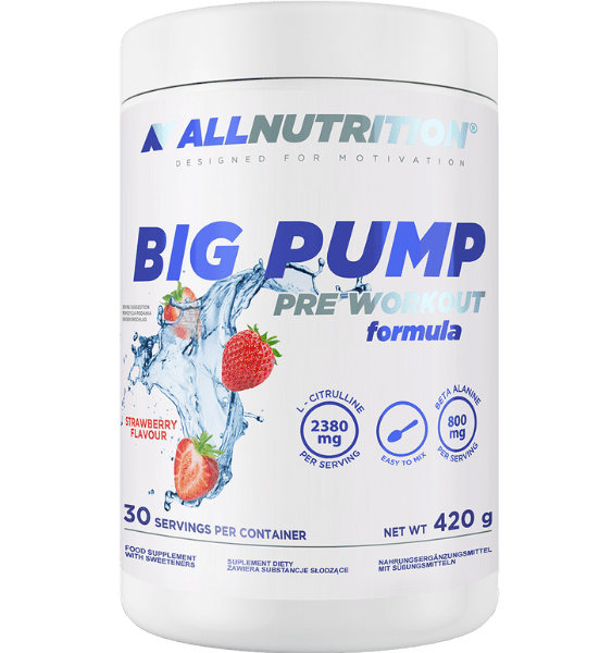 Allnutrition Big Pump Pre-Workout Strawberry 420 g