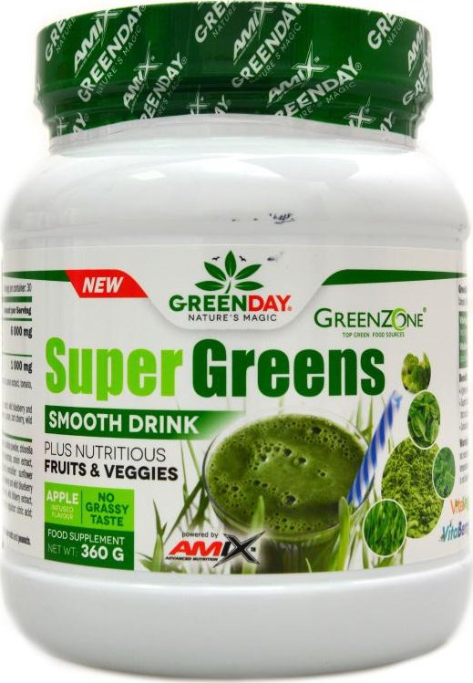 Amix Super Greens Obuolių 360 g