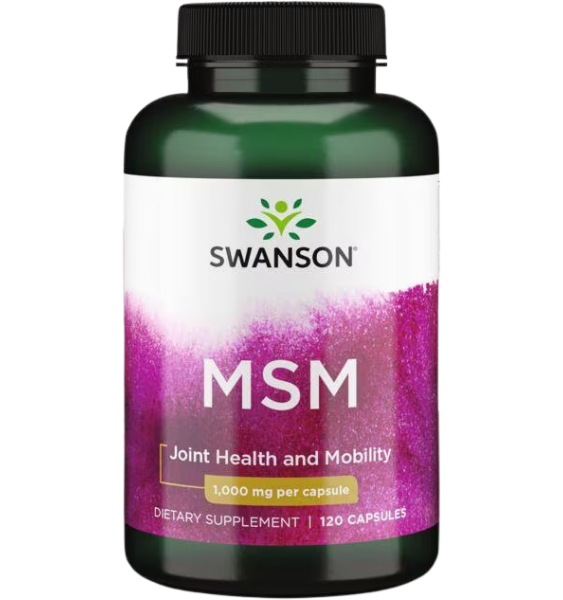Swanson MSM 1000mg 120 kap