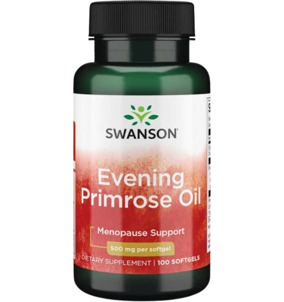 Swanson Evening Primrose Oil (OmegaTru) 500mg 100 softgels