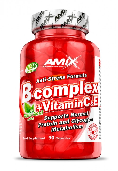 Amix B-complex + Vitamin C & E 90 kap