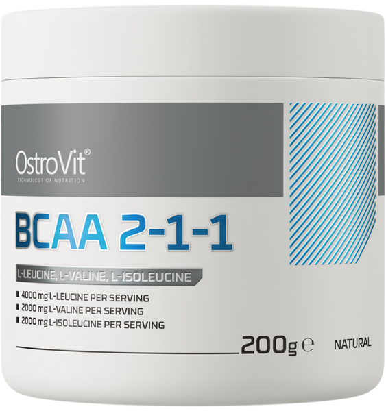 OstroVit BCAA 2-1-1 Natural 200 g