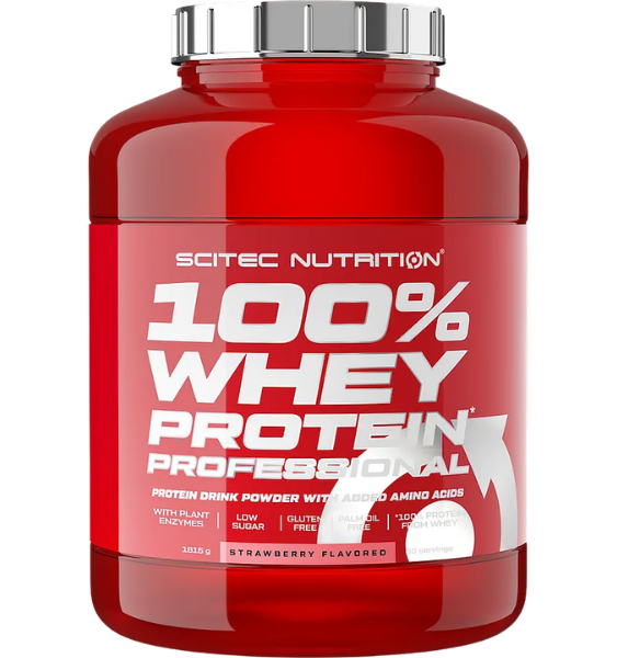 Scitec 100% Whey Protein Professional Strawberry 1816 g