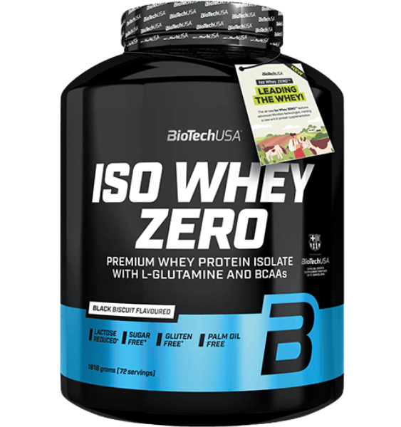 BioTech Iso Whey Zero Black Biscuit 1816 g